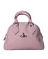 Divina Yasmine Tote, &pound;150, Handbags, Pink, Leather, Front view